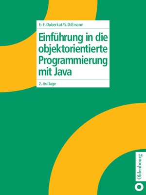 cover image of Einführung in die objektorientierte Programmierung mit Java